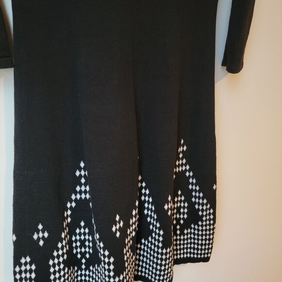 Eci Womens Sweater Dress Size Small Knee Length Whimsigoth Grunge Punk - Picture 7 of 7